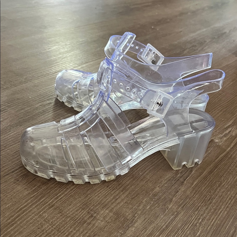 Transparent Women's Jelly Sandals